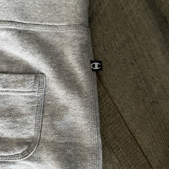 Champion, Drawstring, Gray, Short, Cotton Skirt with Back Pocket. Size Large. - Picture 4 of 5